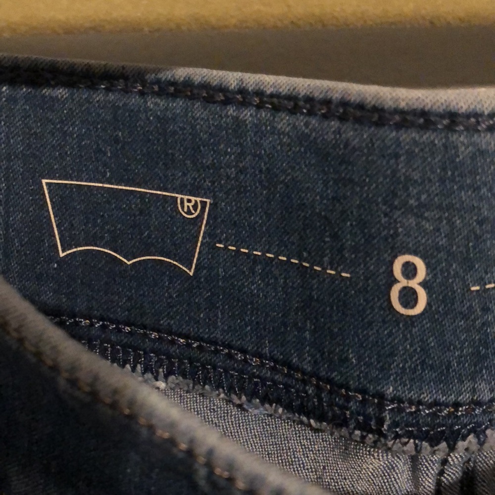 Womens Levi Jean Jeggings Size 8 - Picture 7 of 8